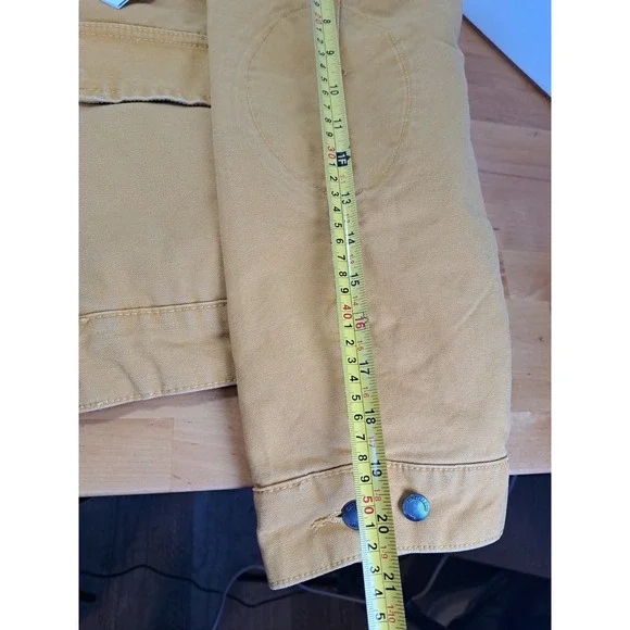 Timberland Strafford Washed Canvas XL Jacket in the wheat color